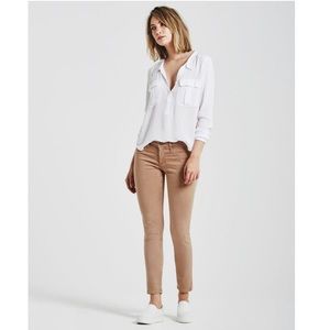 AG Adriano Goldschmied Tan Jeans